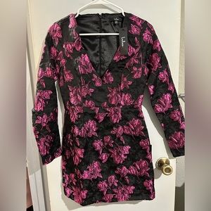 Lulus jacquard dress New